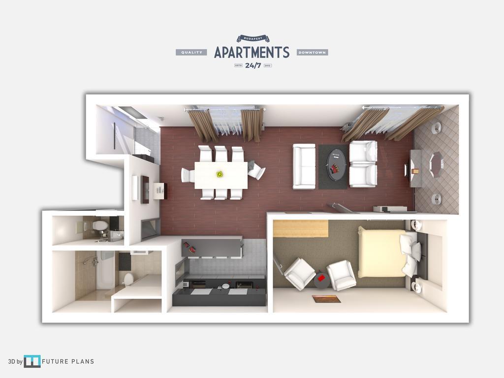 Chairman'S Apartment Budapest Luaran gambar